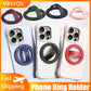 Magnetic Phone Ring Holder – 360° Rotating Grip and Stand for Smartphones