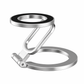 2-in-1 Magnetic Phone Stand – 360° Rotating Car Mount for MagSafe Compatible Devices